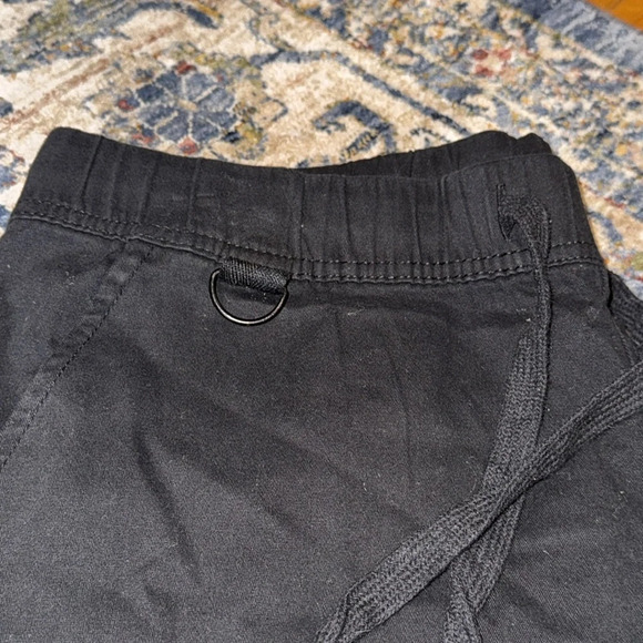 NWT SP essentials men’s drawstring elastic joggers pants bottoms black LG - Picture 4 of 14